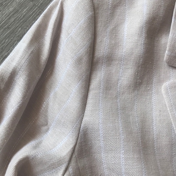 NWT, Linen Shimmer Blazer🍂🍁💜 - Picture 5 of 7